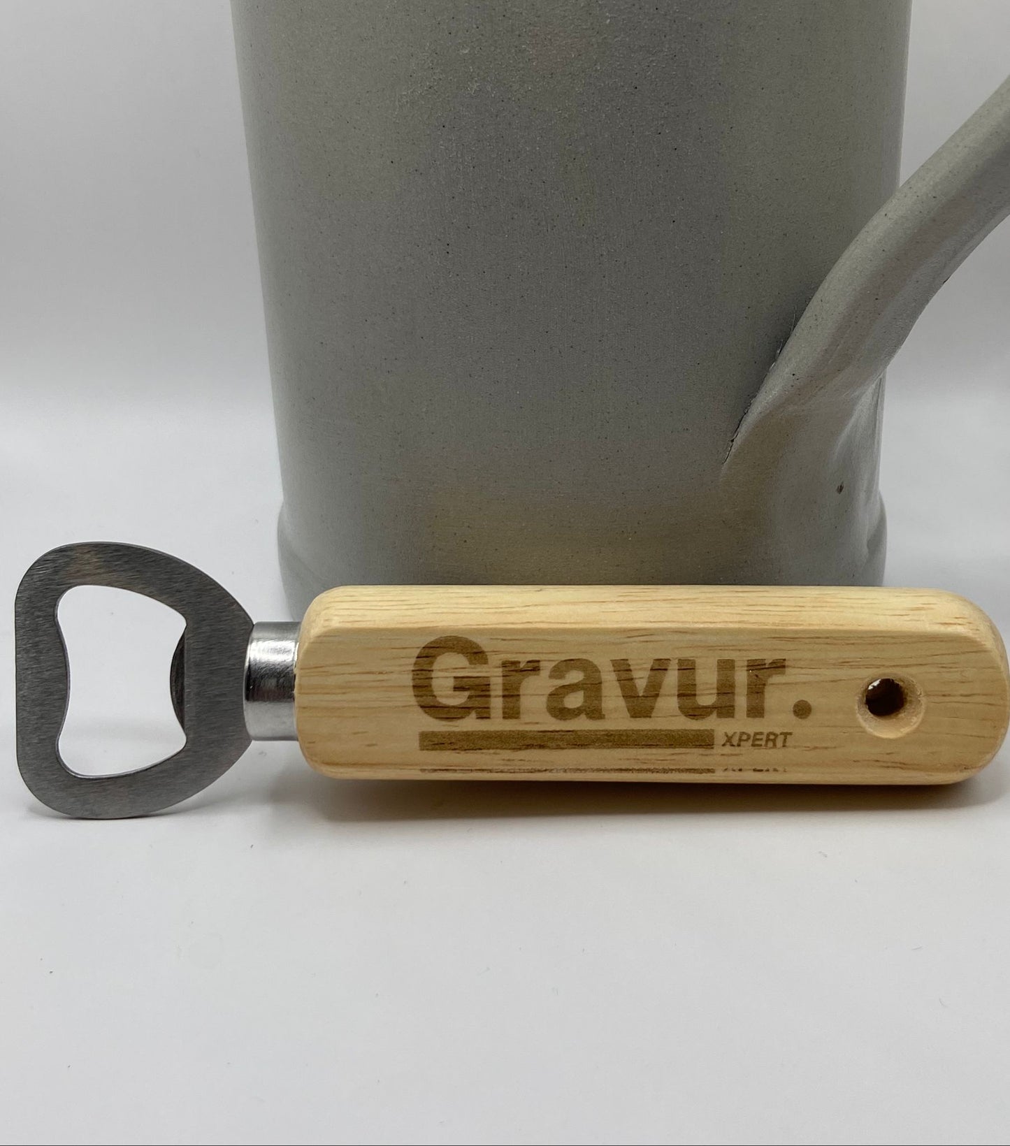 Flaschenöffner mit Logo Gravur