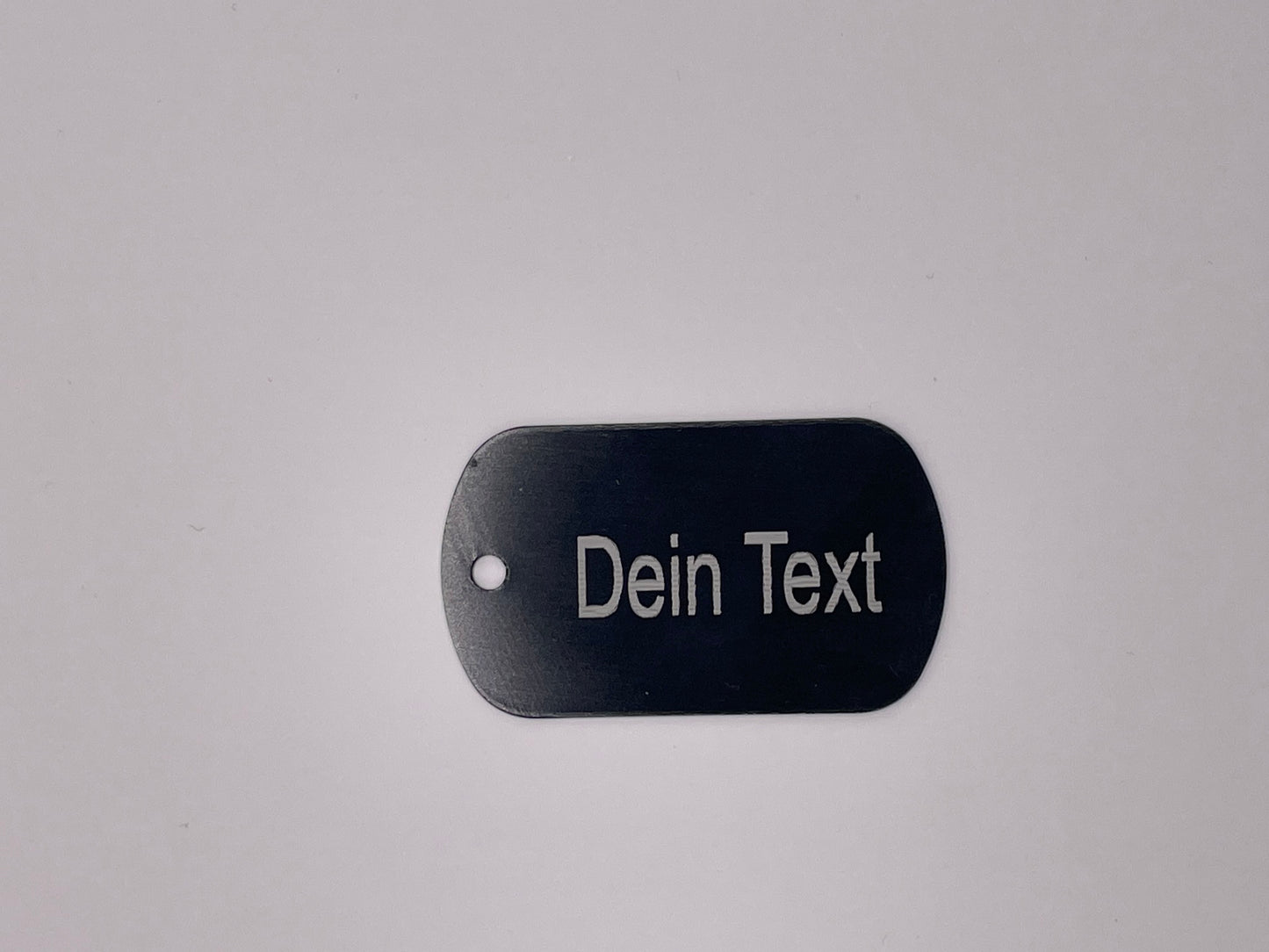 Anhänger mit Textgravur